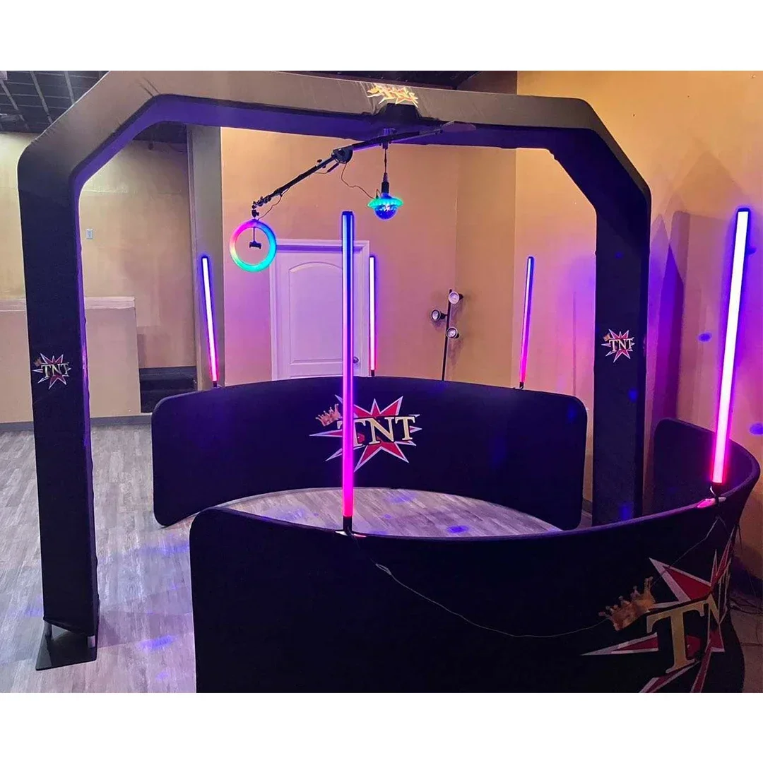 Wedding Supply Rentals - Свадебные принадлежности Верхняя 360-градусная фотобудка Вращающаяся