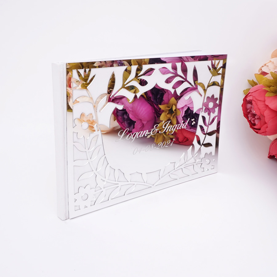 Personalized Guest Book - Роскошная акриловая книга для гостей на