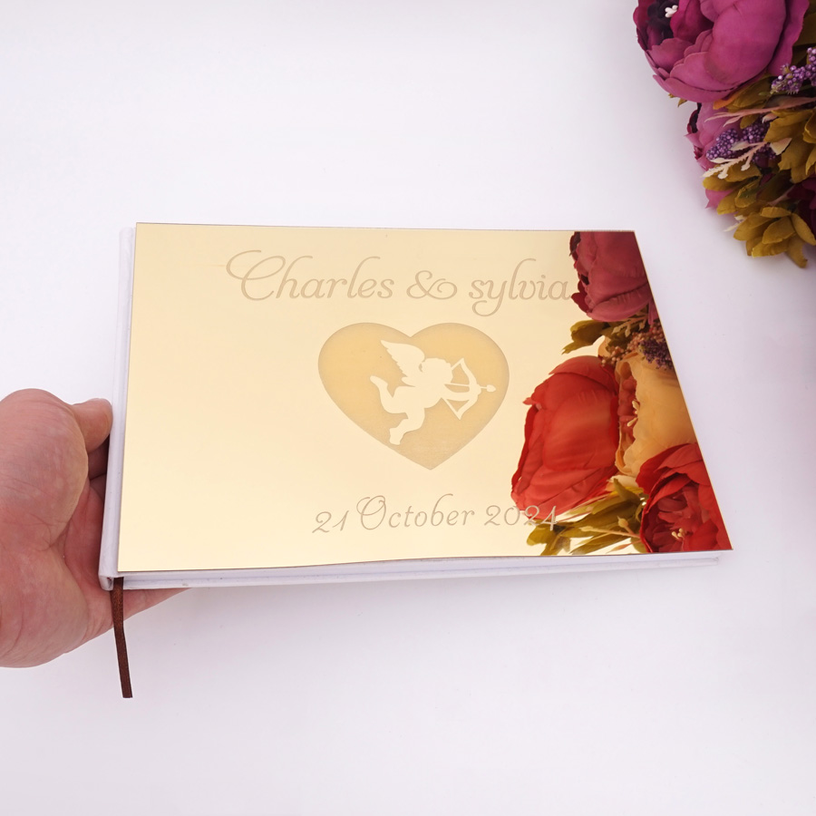 Personalized Guest Book - Персонализированная свадебная книга для гостей с