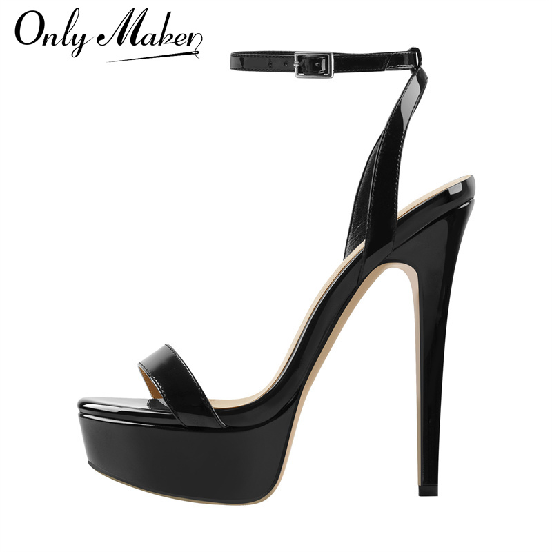 Wedding Super - Onlymaker/женские пикантные босоножки на высоком каблуке-шпильке