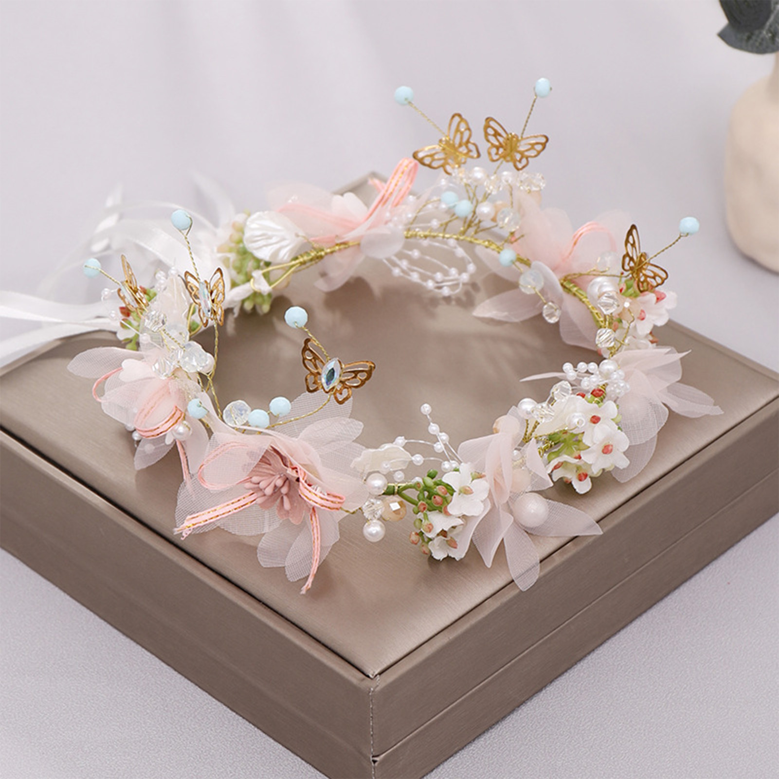 Wedding Supply List - Женская/девичья повязка на голову с цветами,