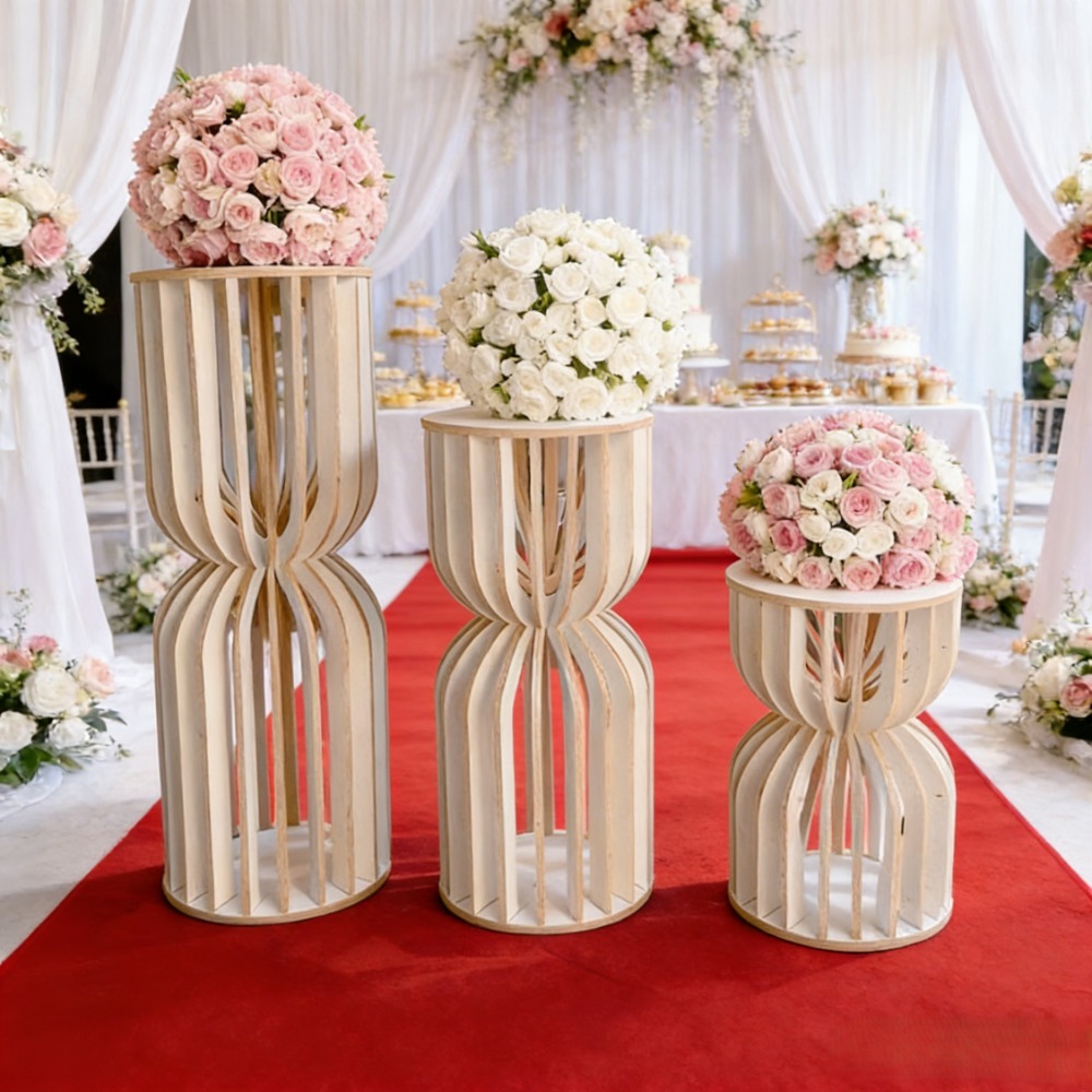 Wedding Supply Rentals - Деревянная колонна в римском стиле для