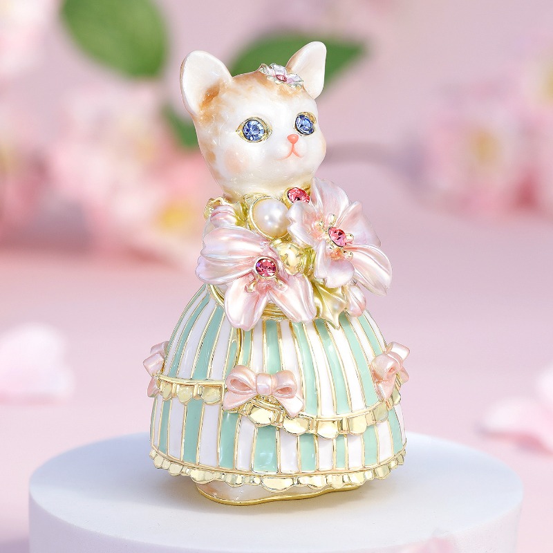 Wedding Lulu - Шкатулка для украшений с эмалевым покрытием,