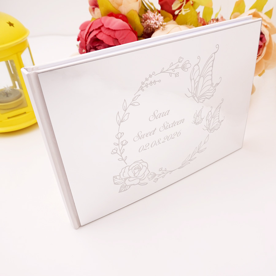 Персонализированная акриловая  – обзор и цена Personalized Guest Book