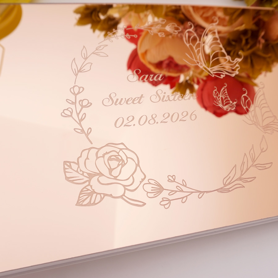 Персонализированная акриловая  – обзор и цена Personalized Guest Book