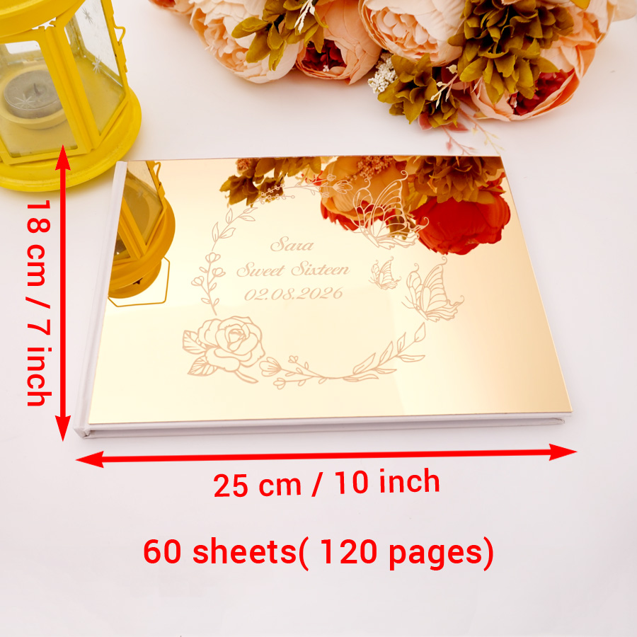 Персонализированная акриловая  – обзор и цена Personalized Guest Book