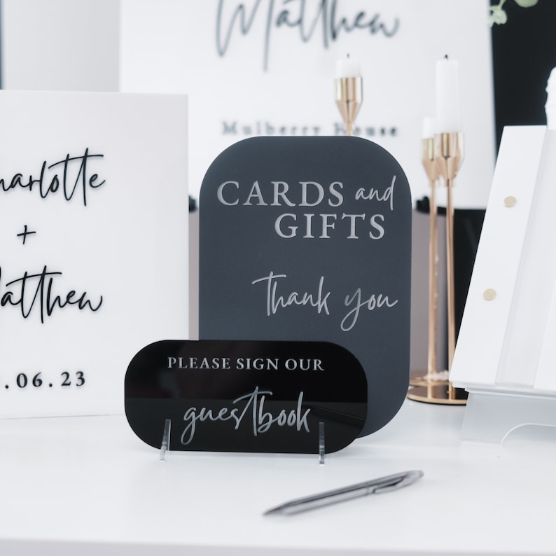 Белая картонная коробка для св – обзор и цена Personalized Guest Book