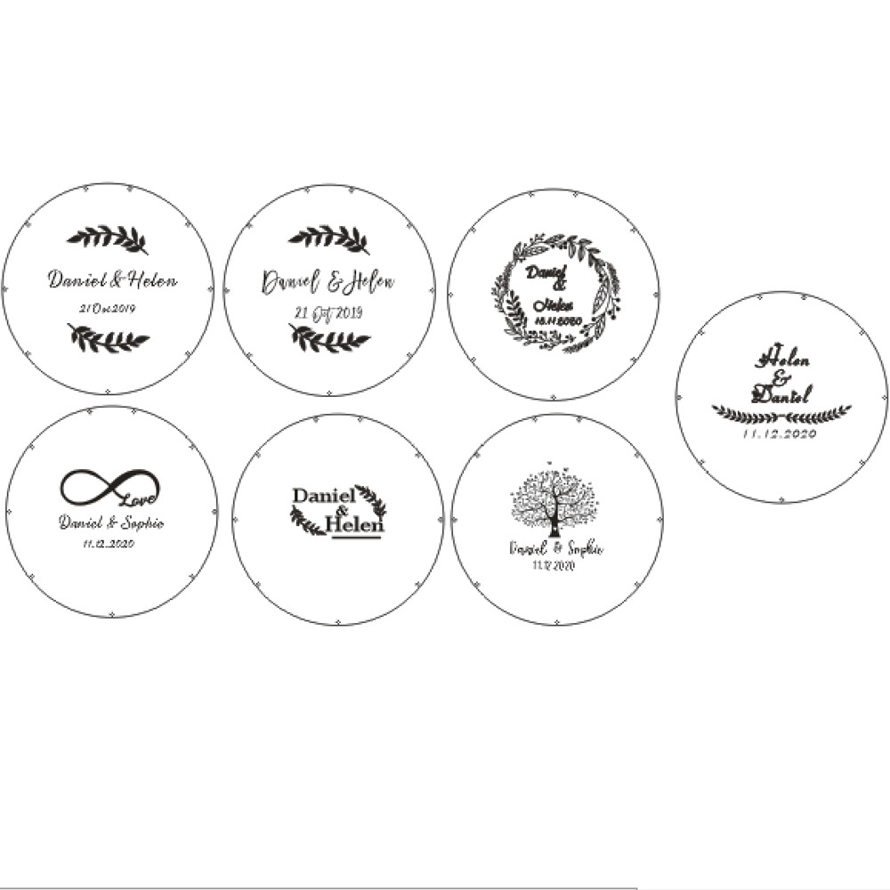 Индивидуальная акриловая кругл – обзор и цена Personalized Guest Book
