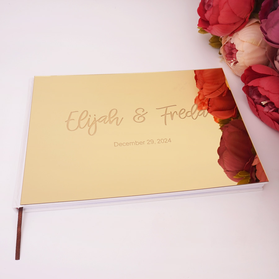 25*18 см Φ Book Gold Silver Ro – обзор и цена Personalized Guest Book
