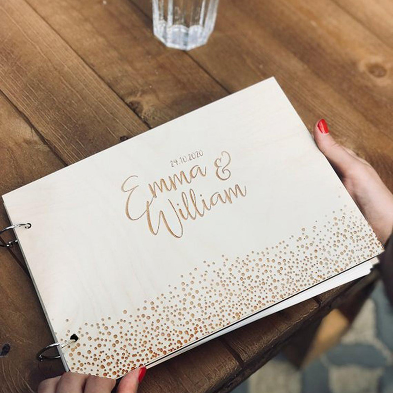 Индивидуальная Свадебная книга – обзор и цена Personalized Guest Book