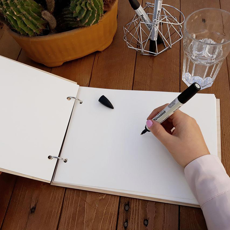 Индивидуальная Свадебная книга – обзор и цена Personalized Guest Book