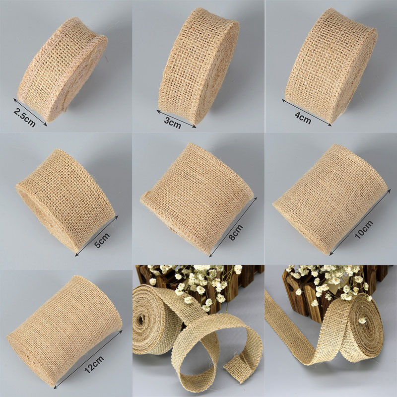 Ленты из натуральной джутовой  – обзор и цена Wedding Supply Rentals