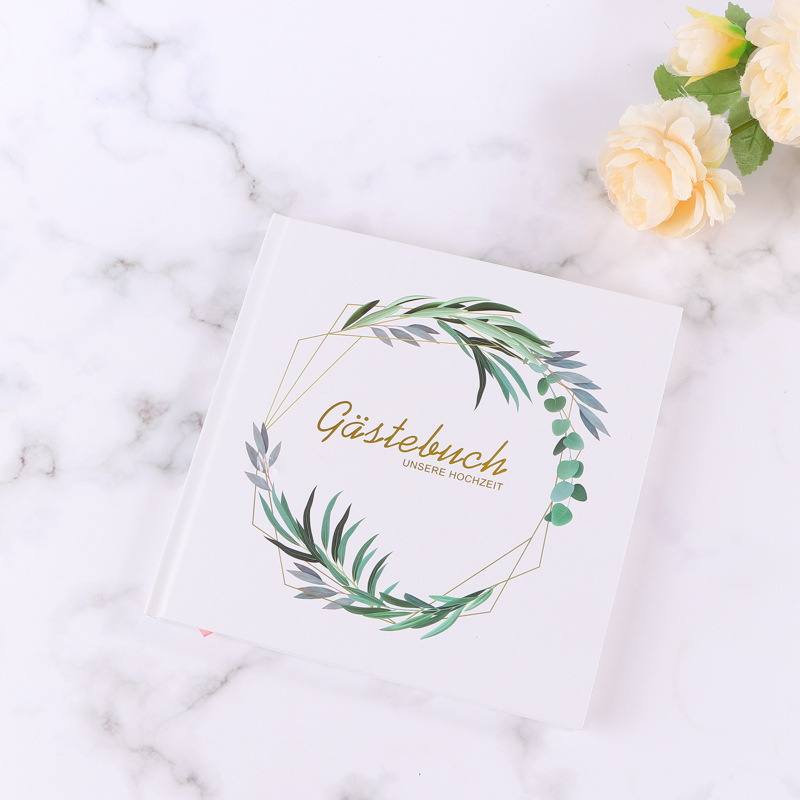 Свадебная книга пожеланий с фо – обзор и цена Personalized Guest Book
