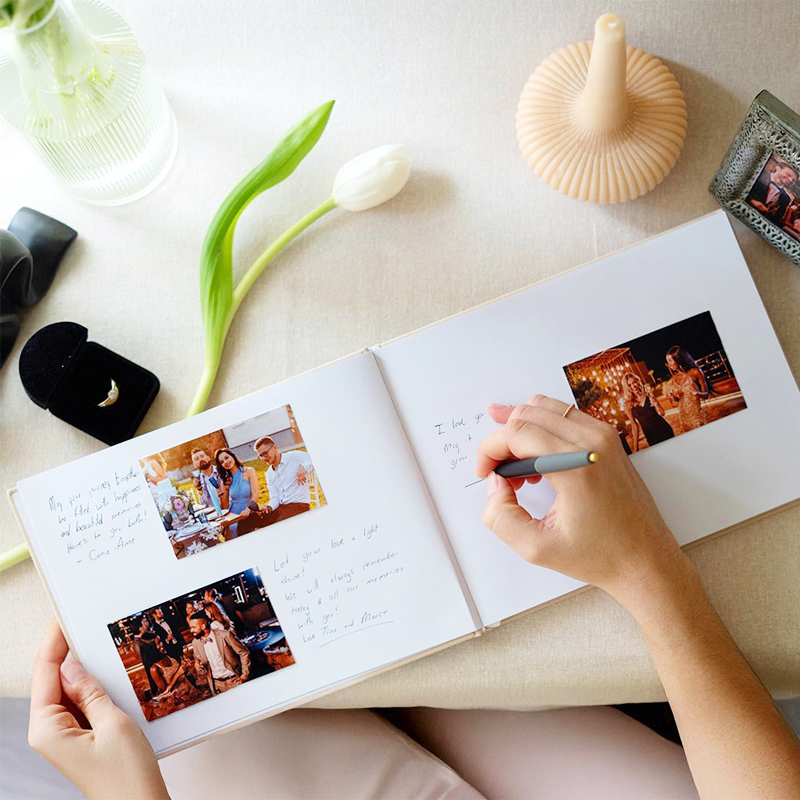 Персонализированный фотоальбом – обзор и цена Personalized Guest Book