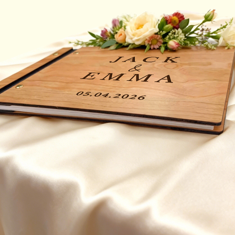 Персонализированная свадебная  – обзор и цена Personalized Guest Book