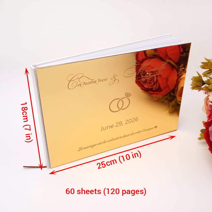 Персонализированная свадебная  – обзор и цена Personalized Guest Book