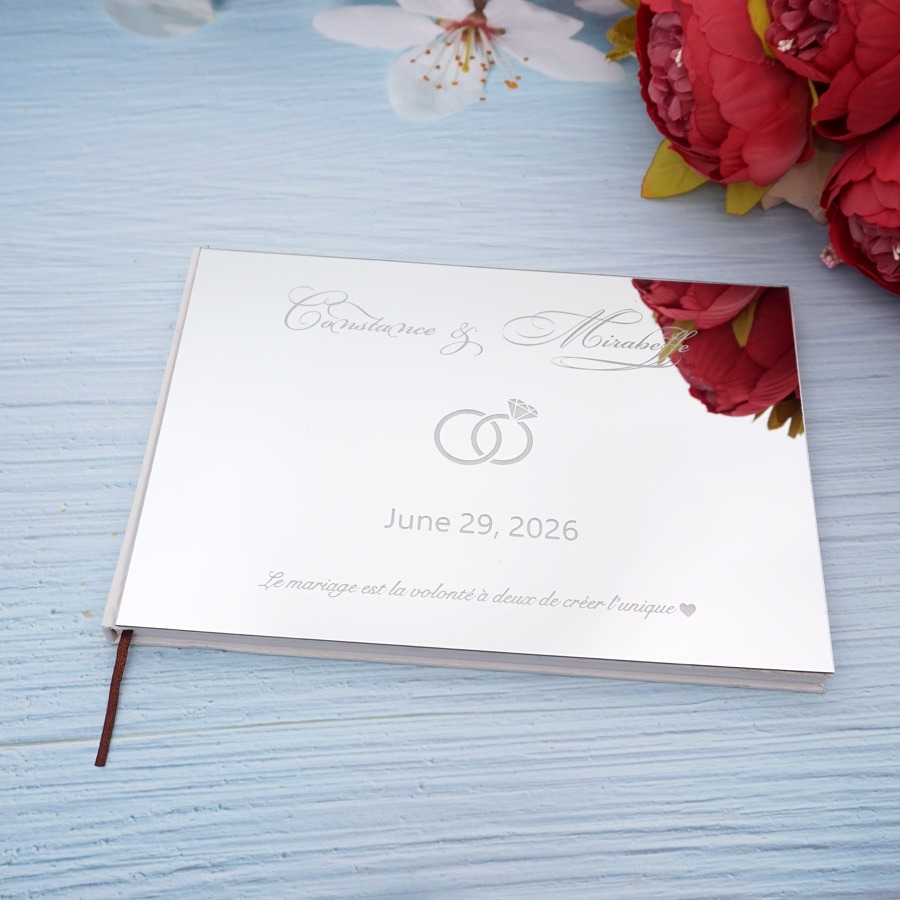 Персонализированная свадебная  – обзор и цена Personalized Guest Book