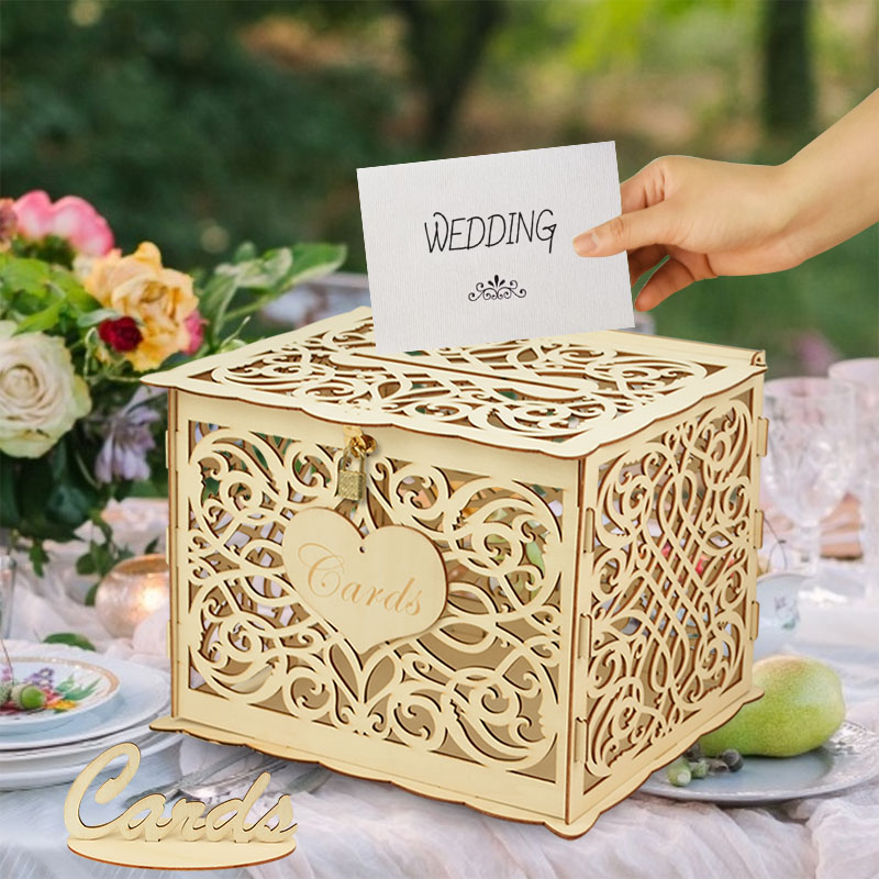 Свадебные деревянные подарочны – обзор и цена Wedding Supply Rentals